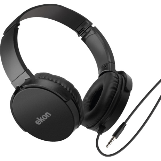 SBS Ekon By Tv Headphone 5m Black - (ECAHEADTV50K)