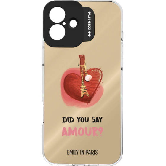 SBS Emily In Paris Mag Cover Cam Case Iphone 16 Plus Amour - (IPCOVMIP16671)