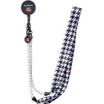 SBS Emily In Paris Universal Neck Strap Foulard For Phones 60cm Pied De Poule - (CMEMIPNCHAINF2)