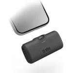 SBS Powerbank Mini 5000 Mah Type C 12W Black - (BB5000PLUGCK)