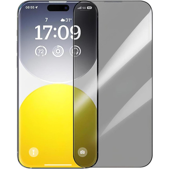 Baseus ������������� ������ Tempered Glass Diamond �� ������ ������������� ��� Iphone 15 Pro �������� - (P60057405203-01)