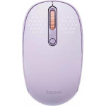 Baseus Wireless Mouse F01B Tri-Mode 2.4G Bt 5.0 1600 Dpi Purple - (B01055503513-00)