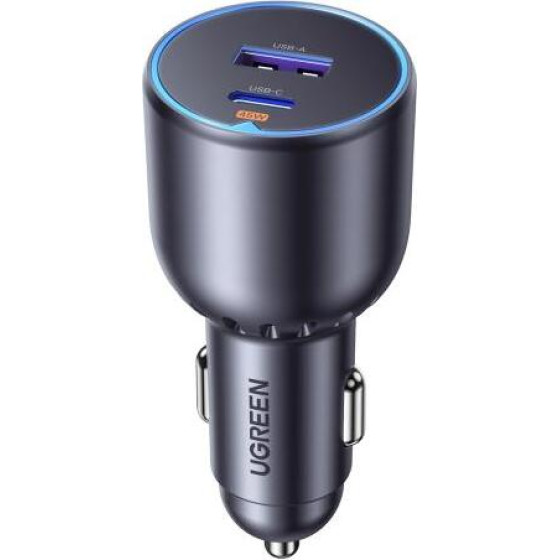 Ugreen Car Charger EC701 63W PD+Usb QC3.0 Black 35023 - (EC701/35023)