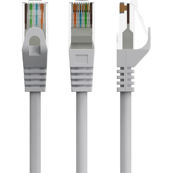 Cablexpert Utp CAT6 Patch Cord Copper Grey 1M - (PP6U-CU-1M)