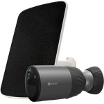 HIKVISION Ezviz BC1C 4K and Solar Panel F Kit - (BC1C 4K & SOLAR PANEL F KIT)