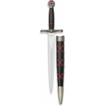 ALBAINOX ������� TOLE10 Knife Dagger black-Red 23.7 cm, 32310