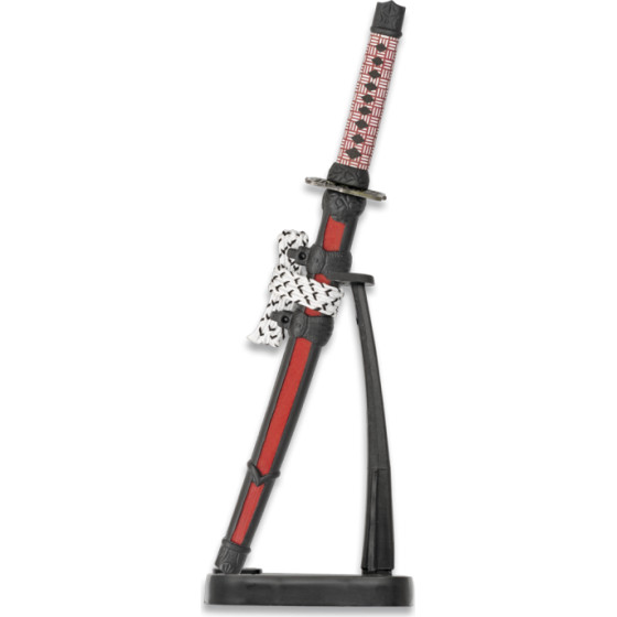 ALBAINOX ������� TOLE10 Mini Katana Red-Black With stand, 32482
