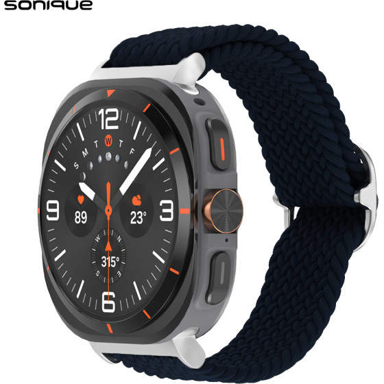 Sonique ������� Nylon Braided Loop Band ��� Samsung Galaxy Watch 7 Ultra (47mm) ���� ������
