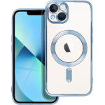Is Tpu Mag Electro Iphone 13 Trans Blue Backcover - (MAGETPUIP13BL)