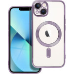 Is Tpu Mag Electro Iphone 13 Trans Purple Backcover - (MAGETPUIP13PU)