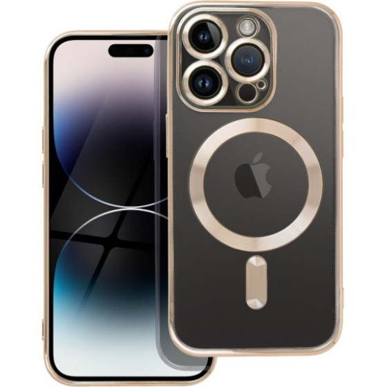 Is Tpu Mag Electro Iphone 14 Pro Trans Gold Backcover - (MAGETPUIP14PRG)