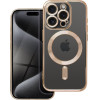 Is Tpu Mag Electro Iphone 15 Pro Trans Gold Backcover - (MAGETPUIP15PRO)