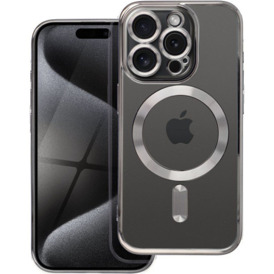 Is Tpu Mag Electro Iphone 16 Pro Trans Titanium Backcover - (MAGETPUIP16PT)