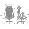 Anda Seat Gaming Chair X-Air Mega Xl Black - (AD-WY-01-BBB)