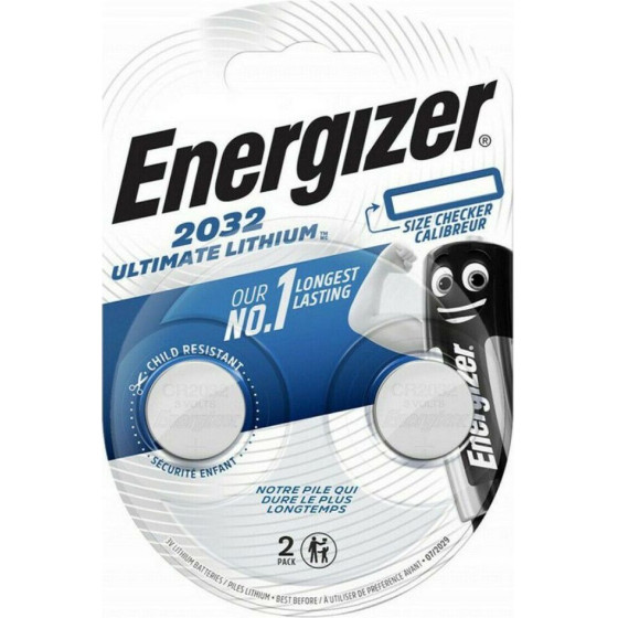 Energizer Ultimate Lithium ��������� �������� CR2032 3V 2��� - (17075105)