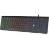 Lamtech Rainbow Wired Usb Keyboard With Round Keys - (LAM113058)