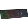 Lamtech Rainbow Wired Usb Keyboard With Round Keys - (LAM113058)