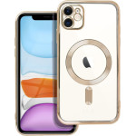 Is Tpu Mag Electro Iphone 11 Trans Gold Backcover - (MAGETPUIP11G)