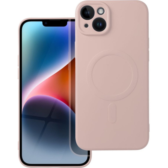 Is Tpu Silicone Mag Iphone 14 Plus Pink Backcover - (SILMAGIP14PP)
