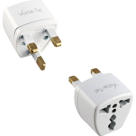 Volte-Tel Universal ���������� �������� 3 Pin Male �� ��������� 2 Pin Female (250V/13A) �����