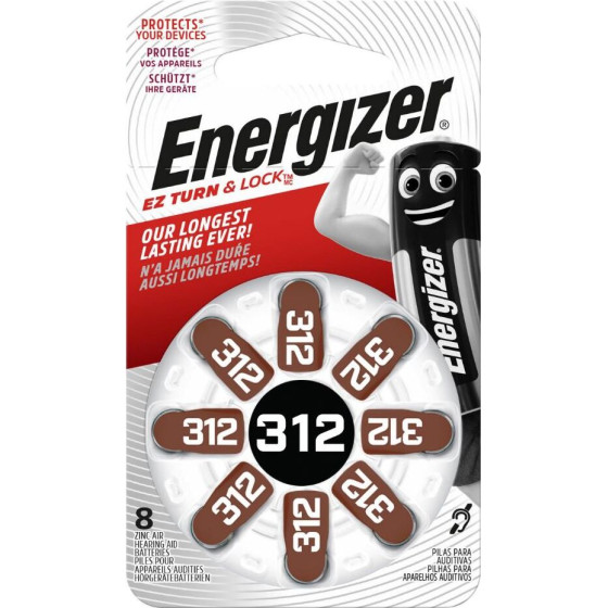 Energizer ��������� ���������� ��������� 312 1.4V 8��� - (22579117)
