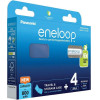 Panasonic Eneloop & Storage Case ����������������� ��������� Aaa Ni-Mh 800mAh 1.2V 4��� - (37462028)