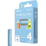 Panasonic Eneloop Lite ����������������� ��������� Aaa Ni-Mh 550mAh 1.2V 4��� - (8214261)