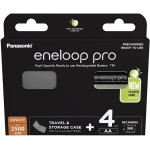 Panasonic Eneloop Pro With Battery Case ����������������� ��������� Aa Ni-Mh 2500mAh 1.2V 4��� - (30511467)