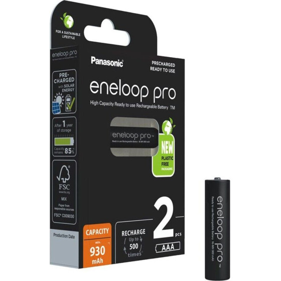 Panasonic Eneloop Pro ����������������� ��������� Aaa Ni-Mh 930mAh 1.2V 2��� - (9719105)