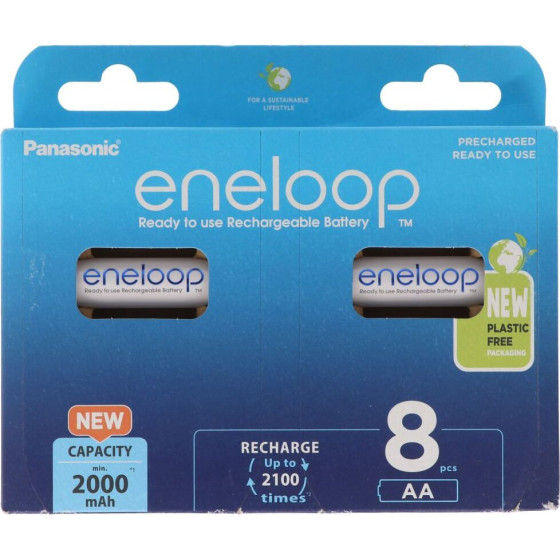 Panasonic Eneloop ����������������� ��������� Aa Ni-Mh 2000mAh 8��� - (37833094)