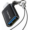 Cabletime ���������� USB-C �� Usb CT-CMAF, 5Gbps, 10.5W, ������ - (CT-OTG-CMAF-ABL)