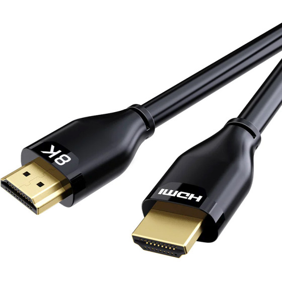 Cabletime ������� Hdmi 2.1 CT-HM8K �� Ethernet, 8K/60Hz, 48 Gbps, 1m, ����� - (CT-HM8K-PB1)