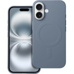 Is Tpu Silicone Mag Iphone 16 (Big HOLE) Light Blue Backcover - (SILMAGIP16LBL)