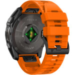 Tech-Protect Replacment Band Silicone For Garmin Fenix 5 / 6 / 6 Pro / 7 / 8 / E (47mm) Orange - (TPRGF8O)