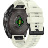 Tech-Protect Replacment Band Silicone For Garmin Fenix 5 / 6 / 6 Pro / 7 / 8 / E (47mm) Titanium - (TPRGF8T)
