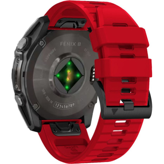 Tech-Protect Replacment Band Silicone For Garmin Fenix 5X / 5X Plus / 6X / 6X Pro / 7X / 8 (51mm) r - (TPRGF6XR)