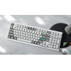 Keychron Q5 Max QMK/Via Wireless Custom Mechanical White Keyboard-Red Switch Us Layout - (Q5M-P1)