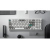 Keychron Q5 Max QMK/Via Wireless Custom Mechanical White Keyboard-Red Switch Us Layout - (Q5M-P1)