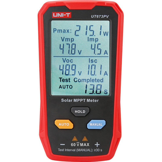 Uni-T Tester ������������� ����� 5~800W, 0~35A, 12~60V - (UT673PV)