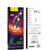 Hoco Data Cable X76 3 In 1 Type C | Lightning | Micro Usb 1m 2� Black - (HOCOX76B)