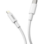 Hoco Type C To Lightning Data Cable 1m 20W X56 White - (HCX56TCLI20W)
