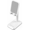 Vention Height Adjustable Desktop Smartphone Stand White Aluminum Alloy Type - (KCQW0)