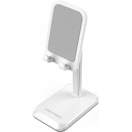 Vention Height Adjustable Desktop Smartphone Stand White Aluminum Alloy Type - (KCQW0)