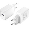 Vention Usb Wall Charger (22.5W) Eu White - (FACW0-EU)