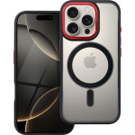 Is Tpu Mag Color Edge Iphone 16 Pro Trans Black Red Backcover - (MAGCETPUI16PRR)