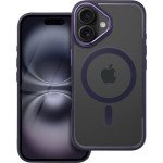 Is Tpu Mag Color Edge Iphone 16 Trans Black Purple Backcover - (MAGCETPUIP16V)
