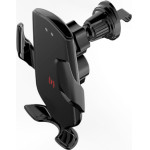 Maxlife Qi Wireless Charger Car Holder Automatic 15W Black - (MXCH-08)