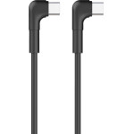 Maxlife Type To Type C Angle Data Cable 1m 60W Black - (MLTYPC60W)