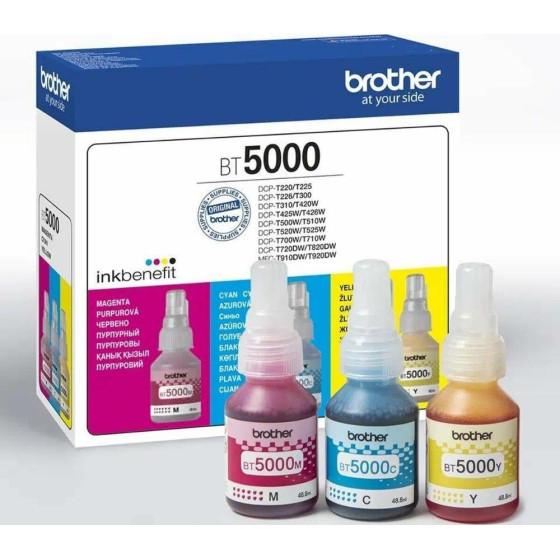 Brother ������ Inkjet BT-5000 Cmy Value Pack - (BT5000CLVAL)