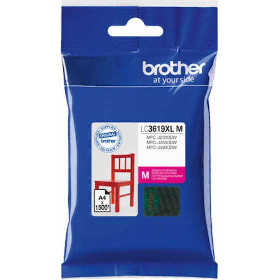 Brother ������ Inkjet LC-3619XLm Magenta - (LC3619XLM)